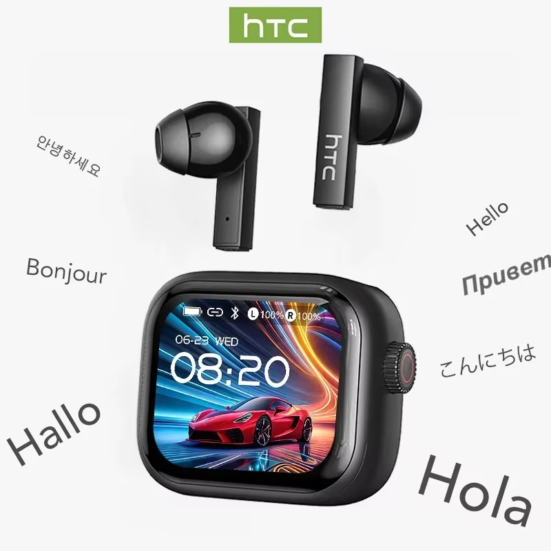 Wireless Earbuds Tws - [Ultra-HD-Bildschirm] HTC NE40 Bluetooth-Kopfhörer V6 TWS