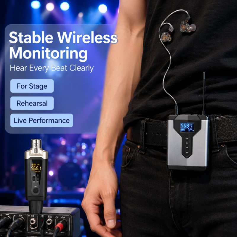 Kabelloses IEM-System 1 Sender – In Ear Monitor Iem Bewertung und Preis