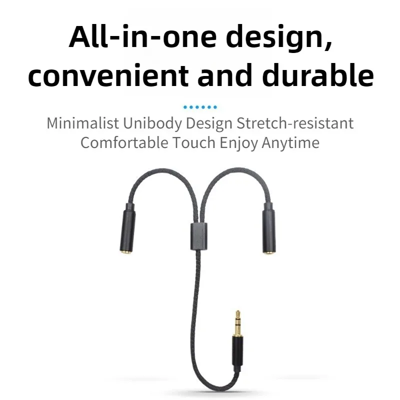 3,5-mm-Audio-Splitter, 1 Steck – Earphone Splitter Jack Bewertung und Preis